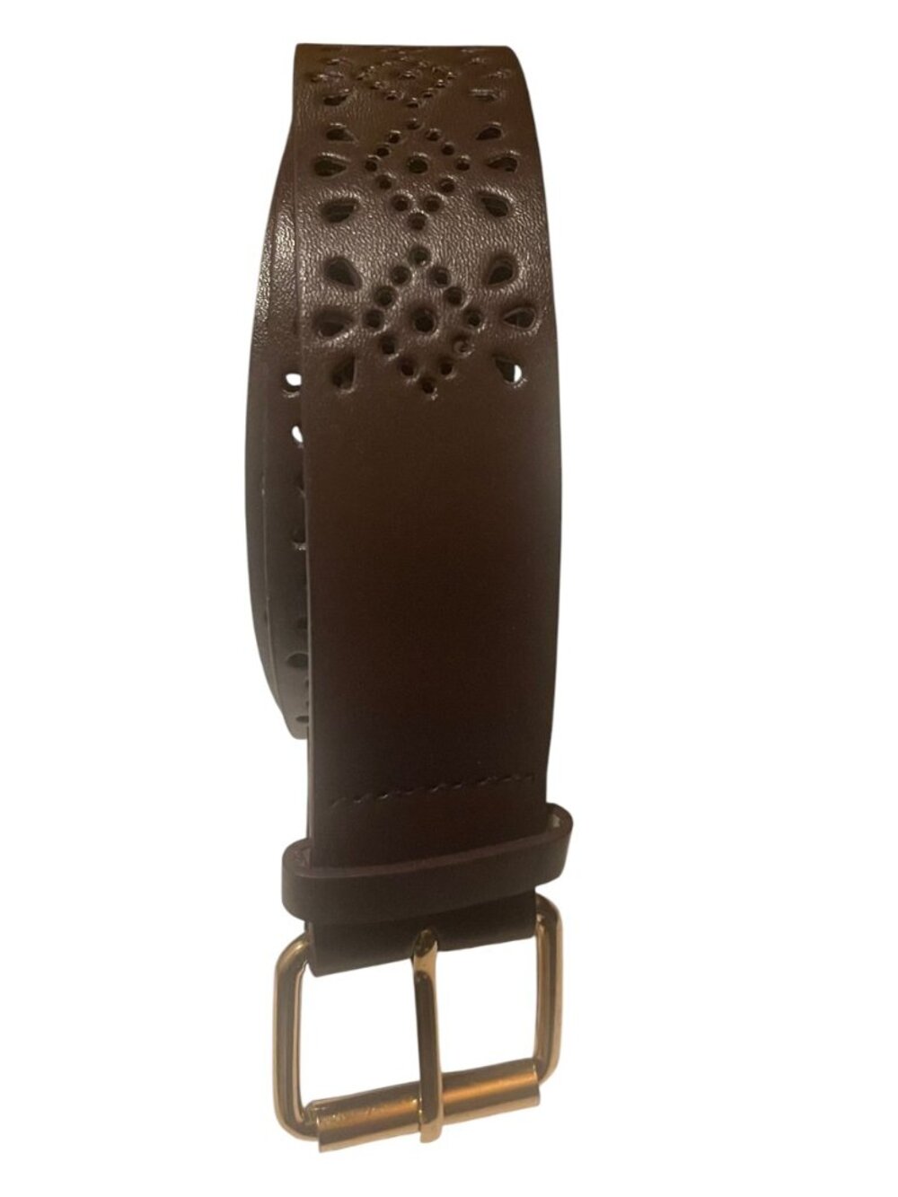 Bohemian Hollow Flower Leather Belt